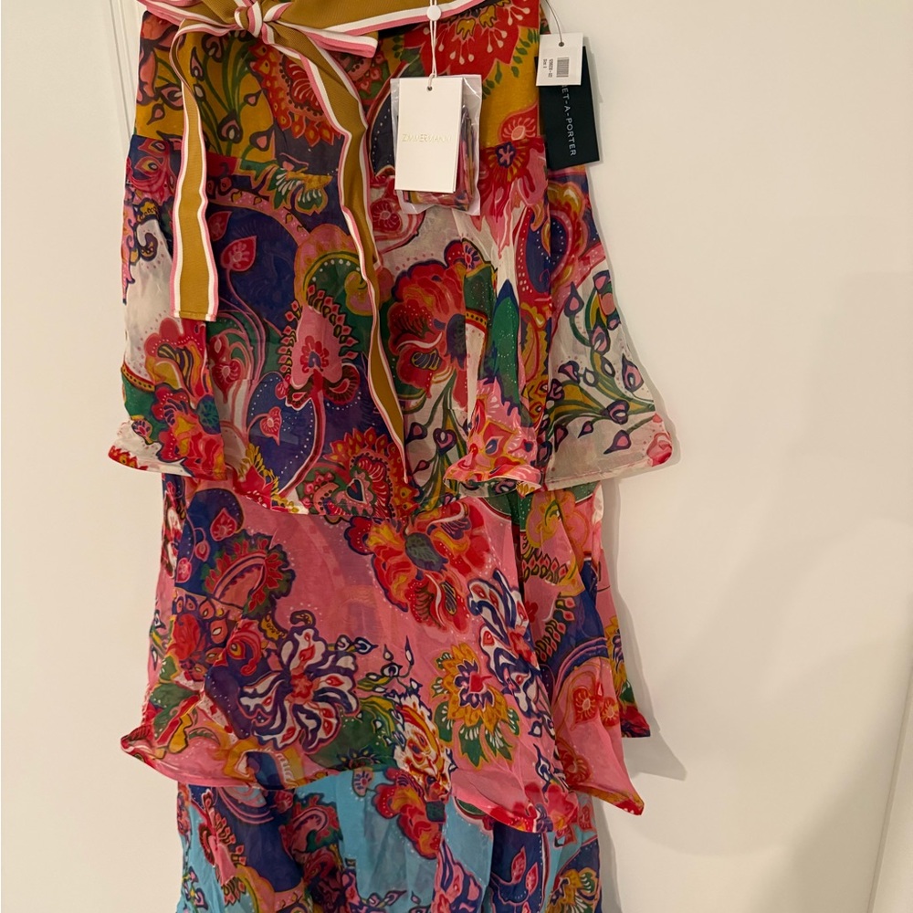 Zimmermann Lovestruck Tiered Flounce Skirt - Picture 6 of 6